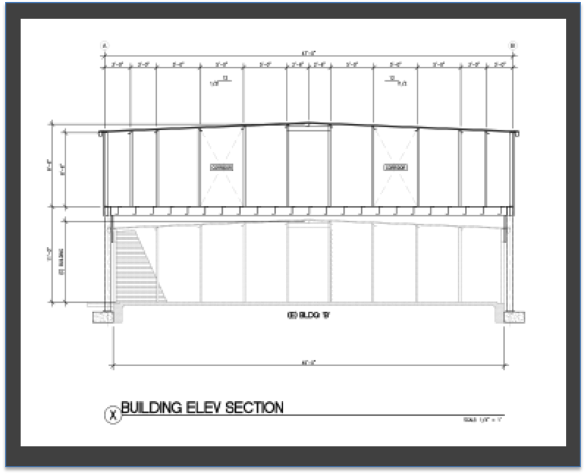 Additions to Single Story Self Storage Construction