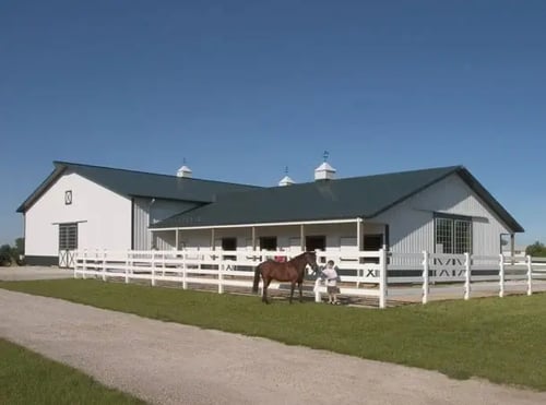PEMB barn building for agriculture